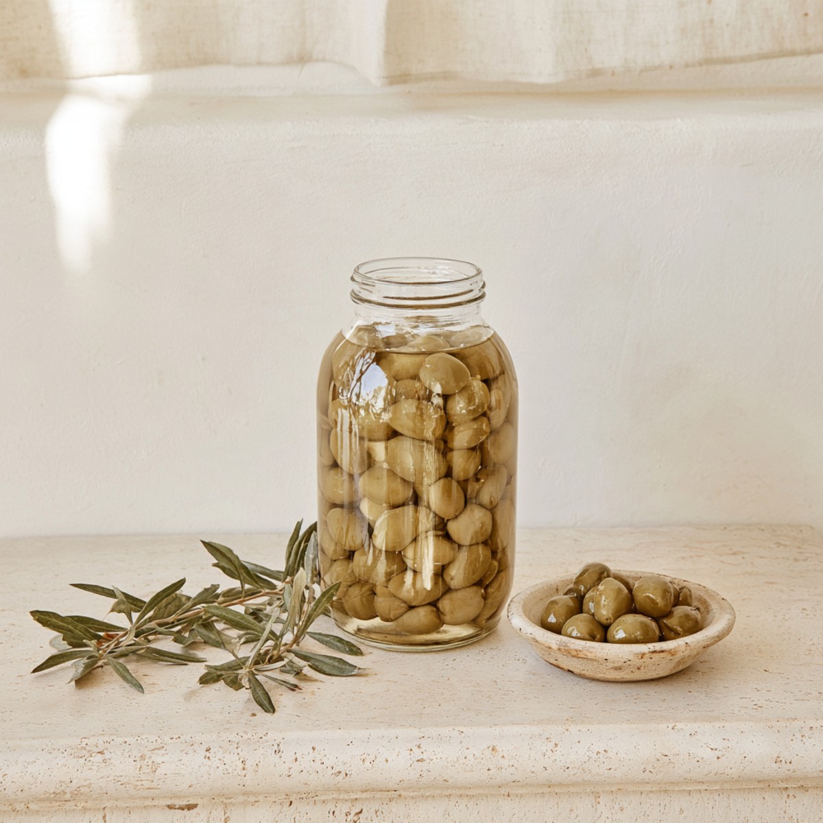Olive verdi in salamoia - 580 g- olivki zielone