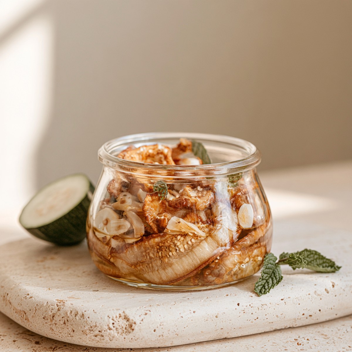Zucchina secca in olio extravergine di oliva - Vaso da 280g
